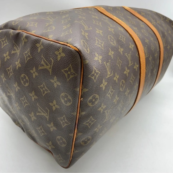 authentic Louis Vuitton keepall 50 | genuine leather monogram LV - Picture 9 of 11